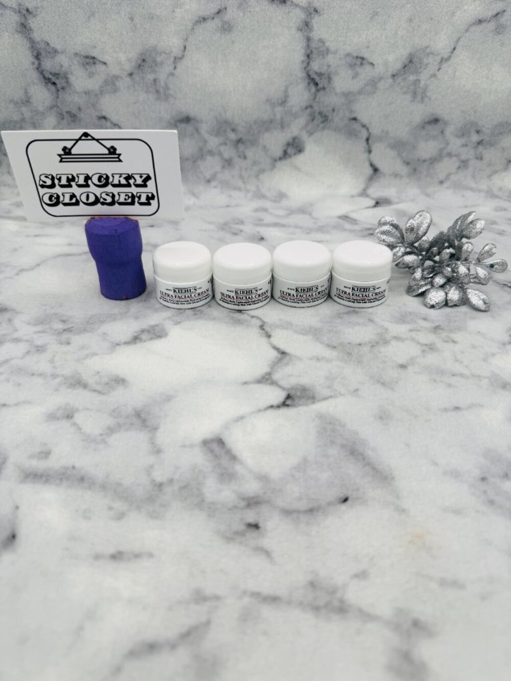 Kiehls Skincare Gift Set-Ultra Facial Cream All Skin Types,Mini,4 x 7ml-4pc-NEW
